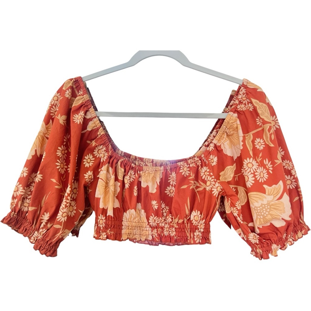 SET Spell Sloan Skirt & Crop Top Set In Ochre - Picture 7 of 16